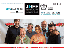 Tablet Screenshot of julienfilmfest.com